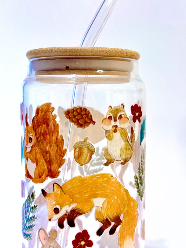 VASO ANIMALITOS DEL BOSQUE - Imagen 6
