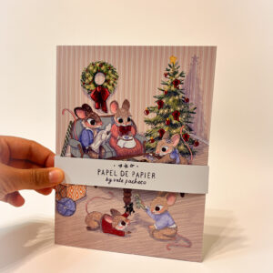 TARJETA RATOFAMILIA NAVIDEÑA - Imagen 5