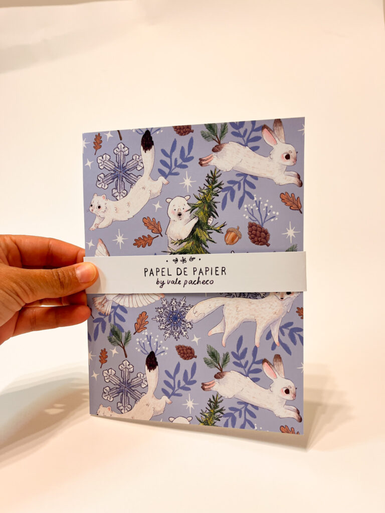 TARJETA NAVIDAD POLAR