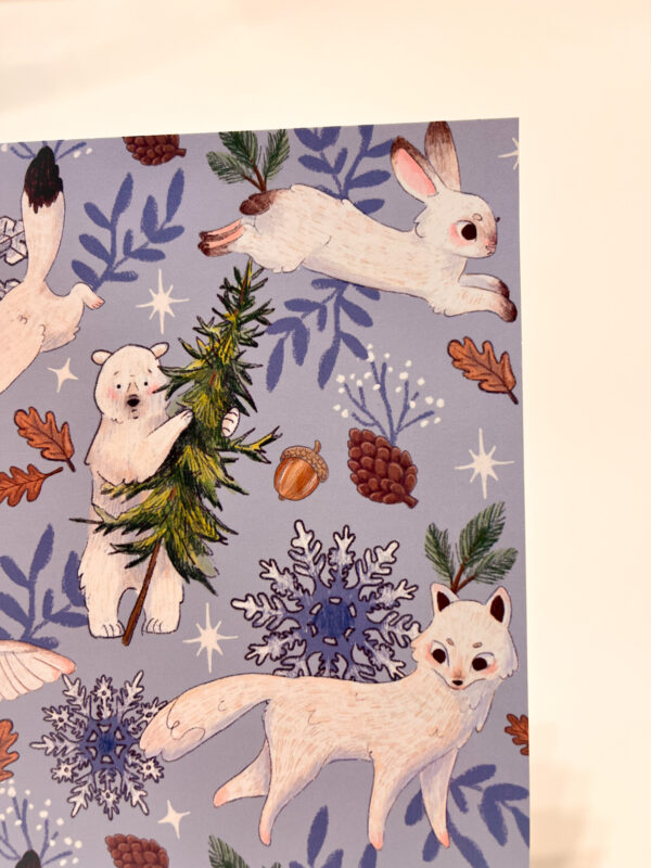 TARJETA NAVIDAD POLAR - Imagen 4