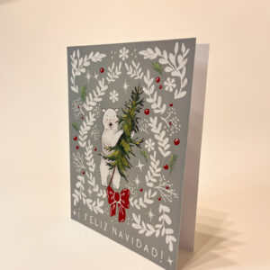 TARJETA NAVIDAD OSITO POLAR - Imagen 2