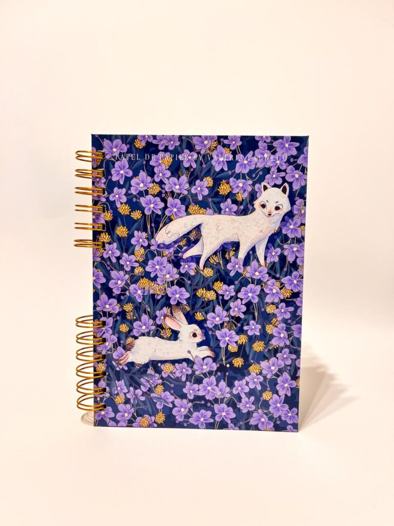 LIBRETA ZORRO BLANCO