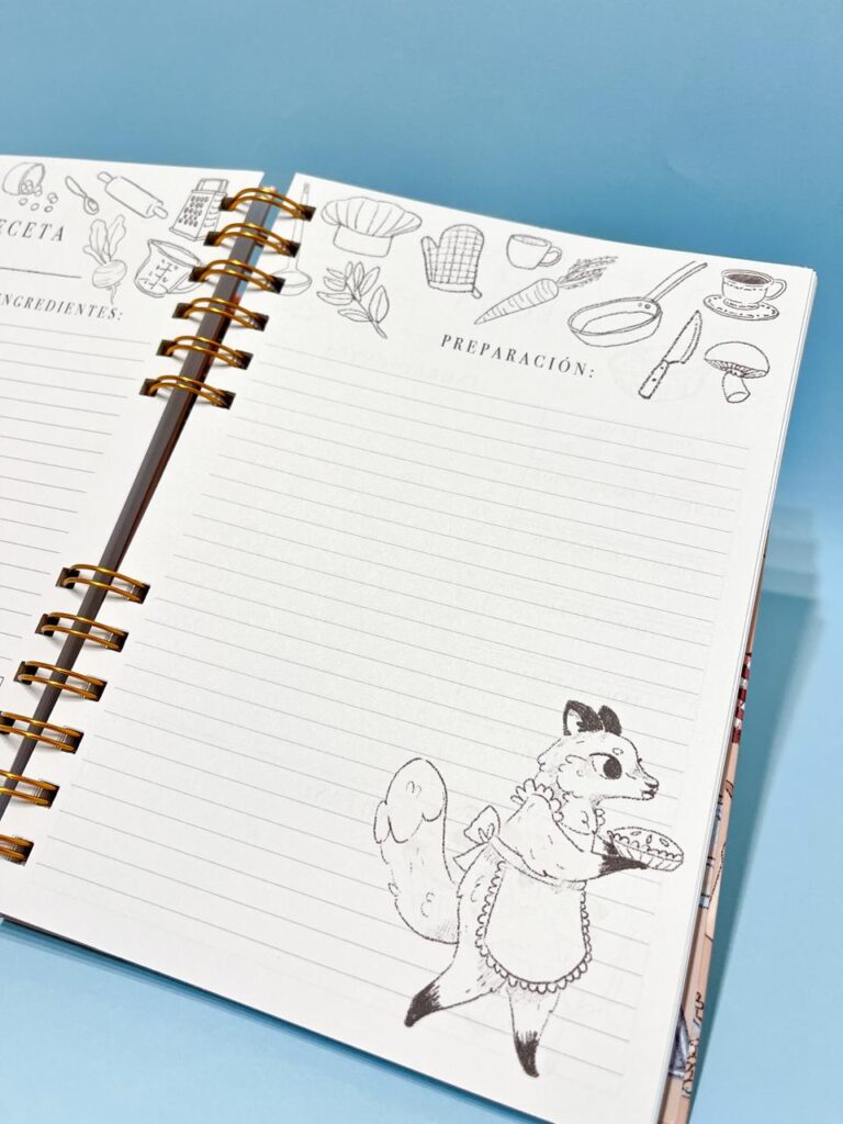 LIBRETA DE RECETAS: ¡TU COCINA, TUS SABORES! RATOFAMILIA