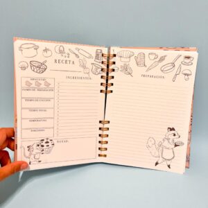 LIBRETA DE RECETAS: ¡TU COCINA, TUS SABORES! - Imagen 4