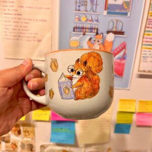 TAZA ARDILLA LECTORA - Imagen 3
