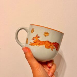 TAZA ARDILLA CORRIENDO