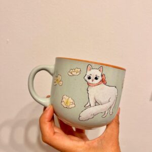 TAZA GATO BLANCO - Imagen 2