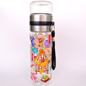 BOTELLA DE VIDRIO PARA TE: LIBROS - Imagen 5