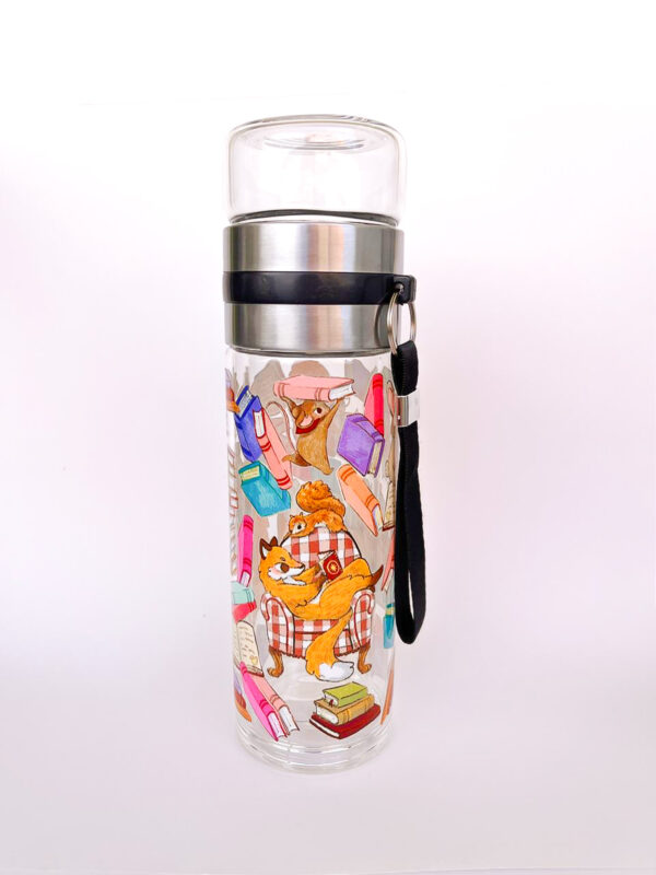 BOTELLA DE VIDRIO PARA TE: LIBROS