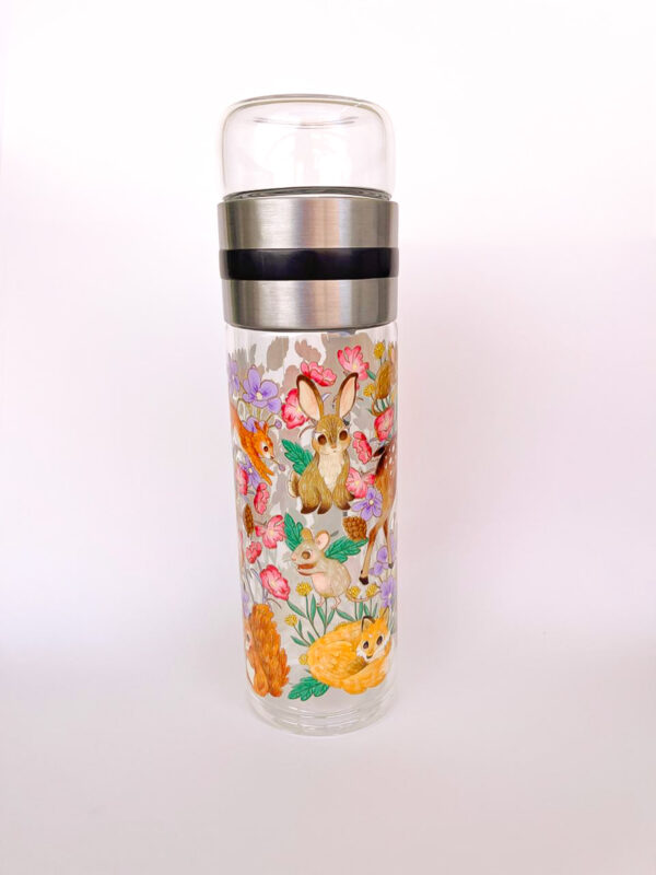 BOTELLA DE VIDRIO PARA TE: ANIMALITOS DEL BOSQUE