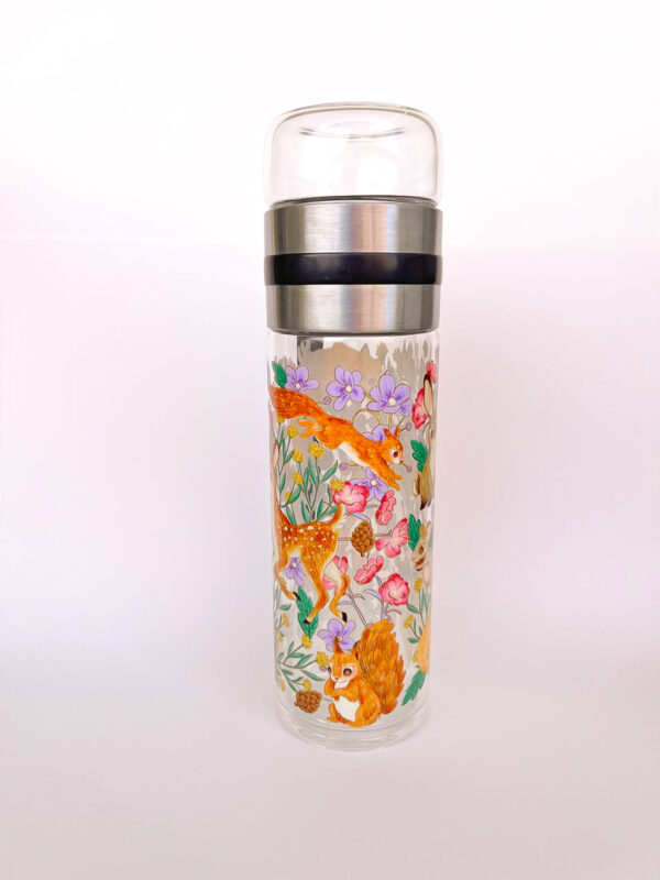 BOTELLA DE VIDRIO PARA TE: ANIMALITOS DEL BOSQUE