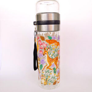 BOTELLA DE VIDRIO PARA TE: ANIMALITOS DEL BOSQUE - Imagen 2