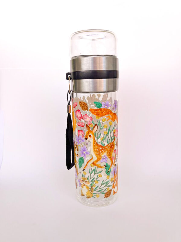 BOTELLA DE VIDRIO PARA TE: ANIMALITOS DEL BOSQUE