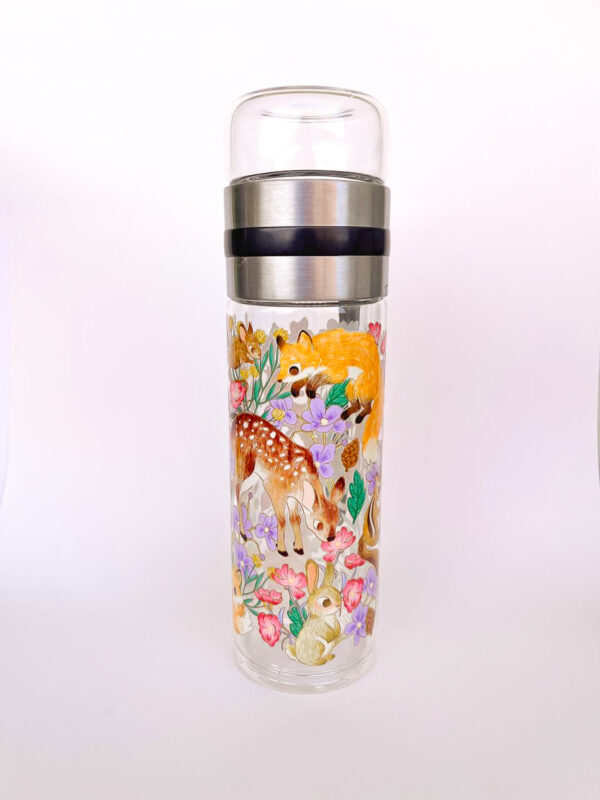 BOTELLA DE VIDRIO PARA TE: ANIMALITOS DEL BOSQUE