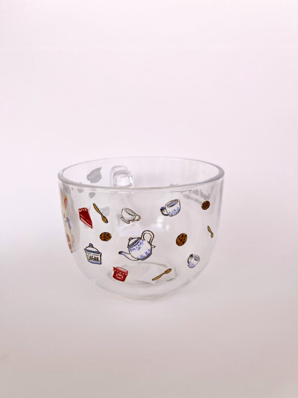 TAZA ZORRO Y CONEJO TEA TIME