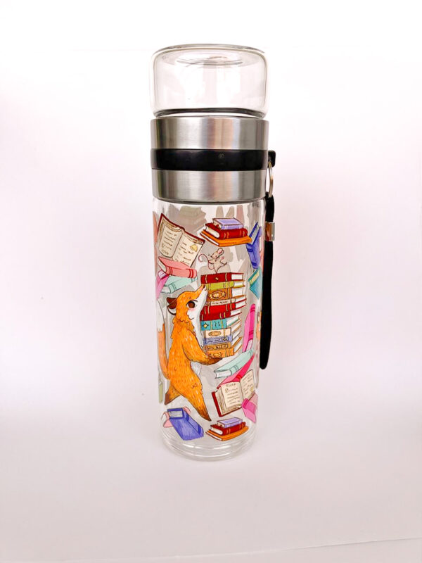 BOTELLA DE VIDRIO PARA TE: LIBROS