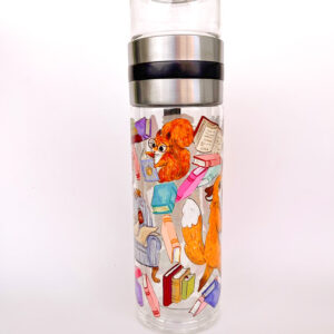 BOTELLA DE VIDRIO PARA TE: LIBROS - Imagen 2