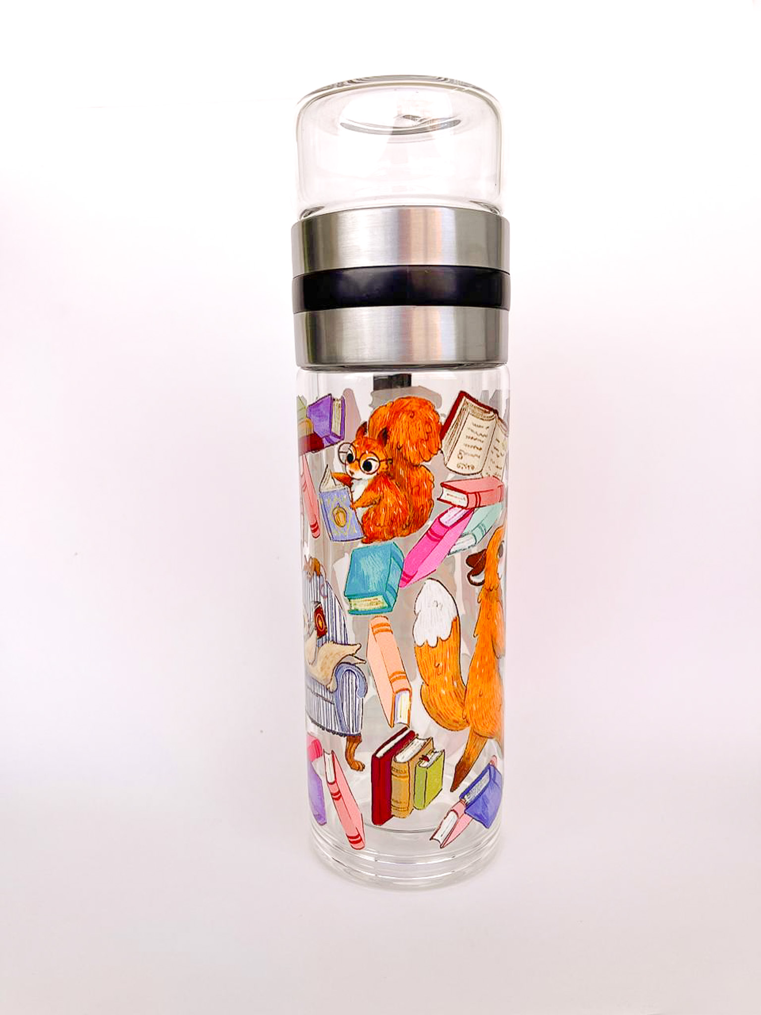 BOTELLA DE VIDRIO PARA TE: LIBROS - Imagen 2