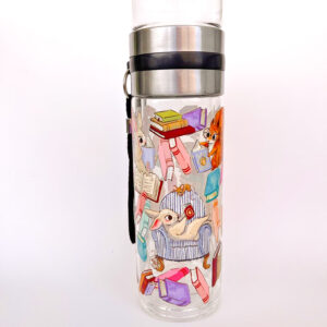 BOTELLA DE VIDRIO PARA TE: LIBROS - Imagen 4