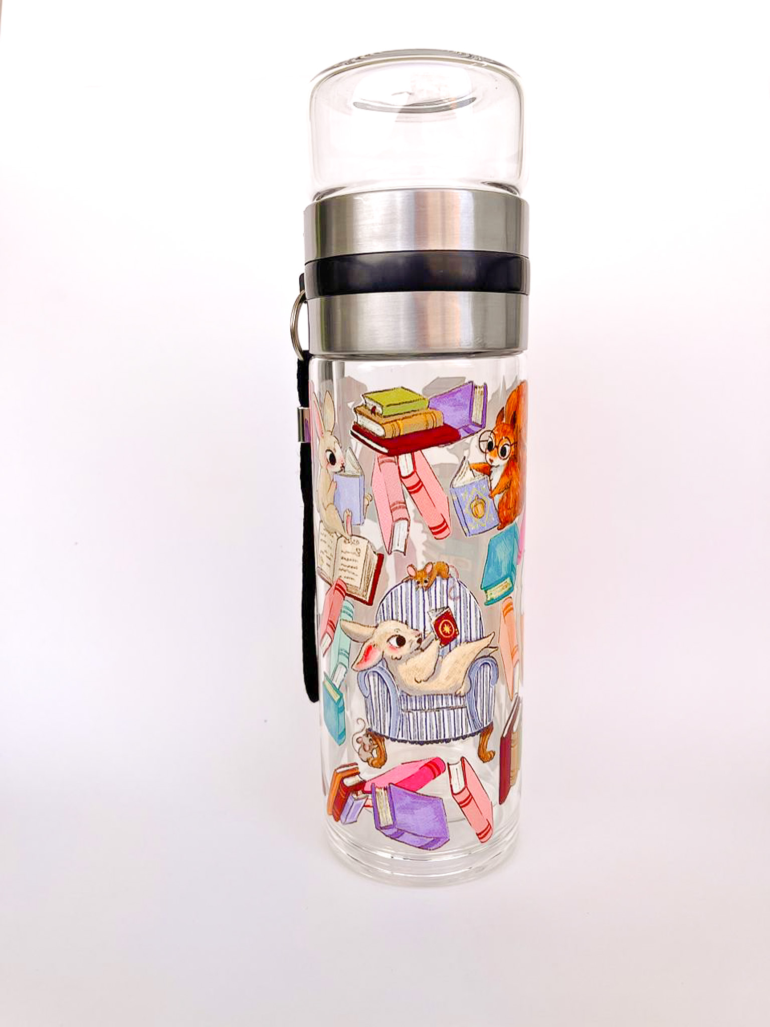 BOTELLA DE VIDRIO PARA TE: LIBROS - Imagen 4