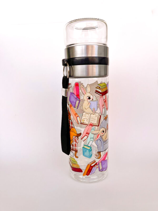 BOTELLA DE VIDRIO PARA TE: LIBROS