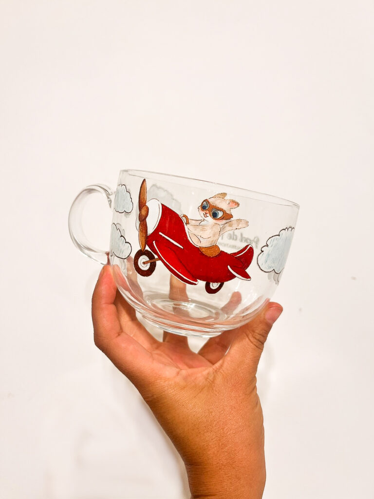 TAZA GATITO VIAJERO