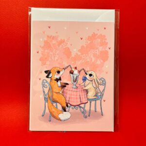 TARJETA CITA ROMANTICA