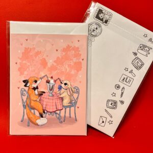 TARJETA CITA ROMANTICA - Imagen 2