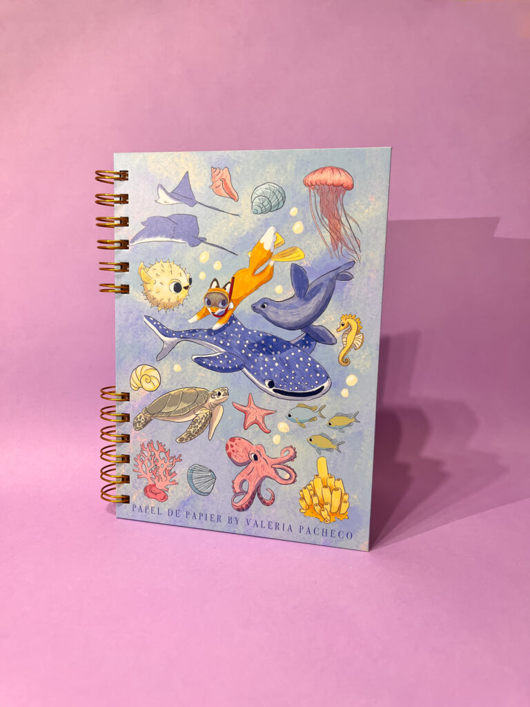 LIBRETA BAJO EL MAR