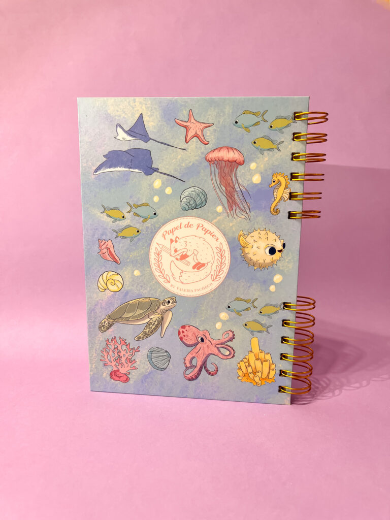 LIBRETA BAJO EL MAR