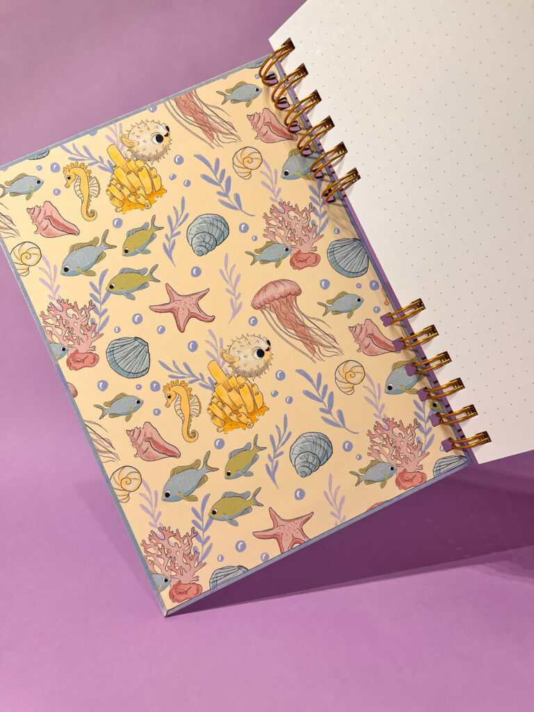 LIBRETA BAJO EL MAR