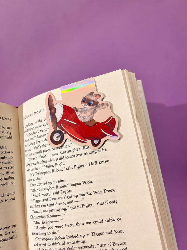 MARCAPAGINAS MAGENTICO EL VIAJE