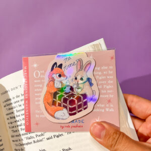 MARCAPAGINAS MAGENTICO TEA TIME