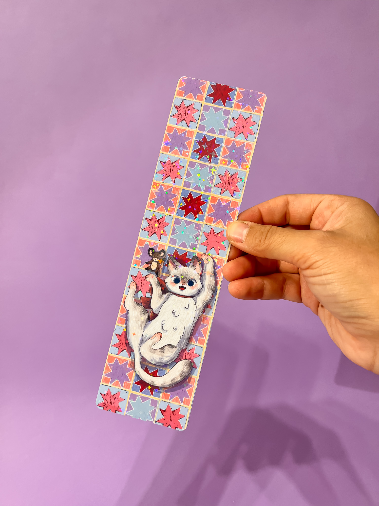 MARCAPAGINA SWEET DREAMS: GATITA - Imagen 1