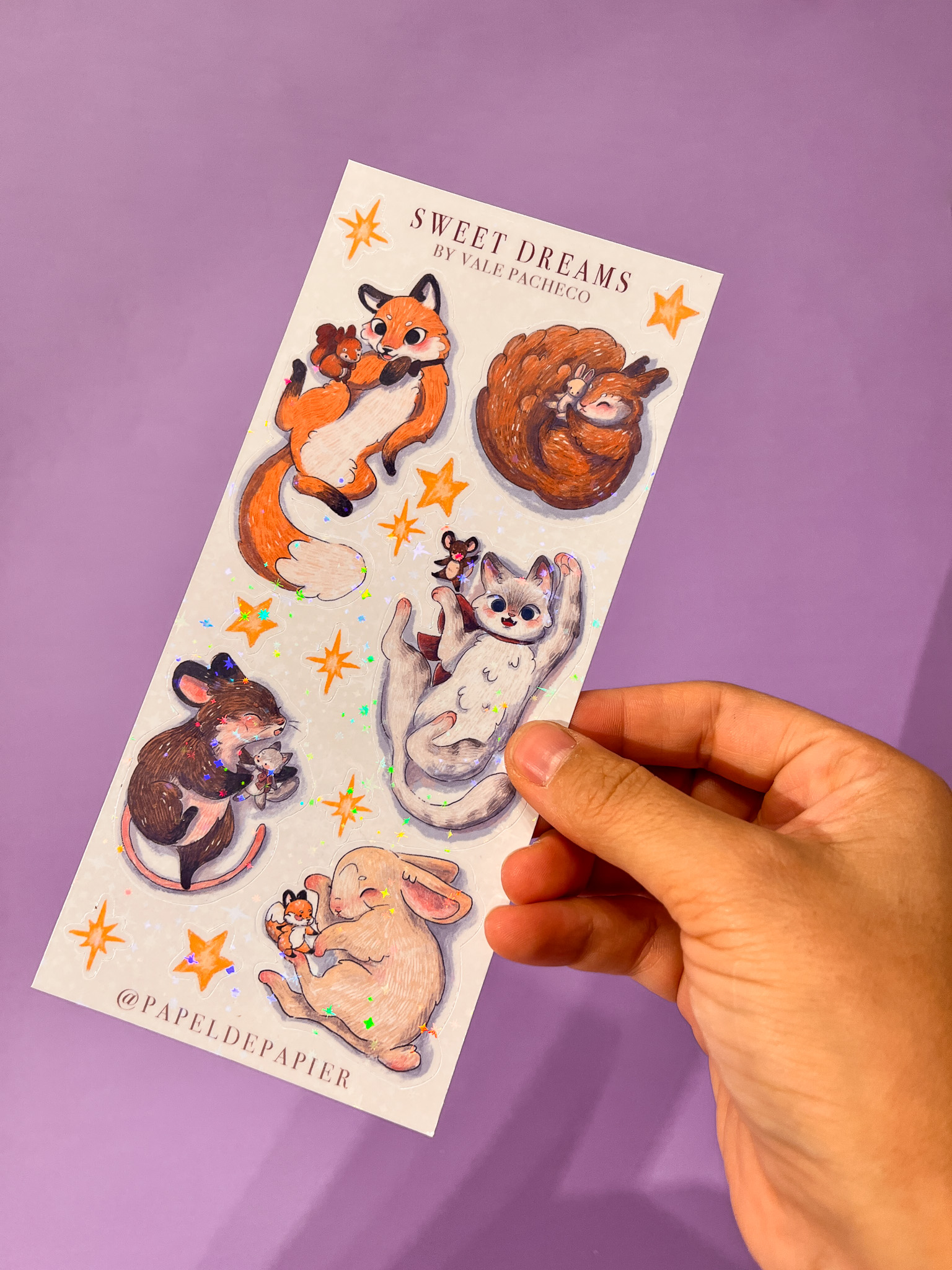 STICKER PEQUEÑO SWEET DEAMS - Imagen 2