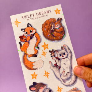 STICKER PEQUEÑO SWEET DEAMS