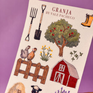 STICKER PEQUEÑO GRANJA - Imagen 2