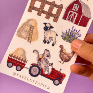 STICKER PEQUEÑO GRANJA - Imagen 3