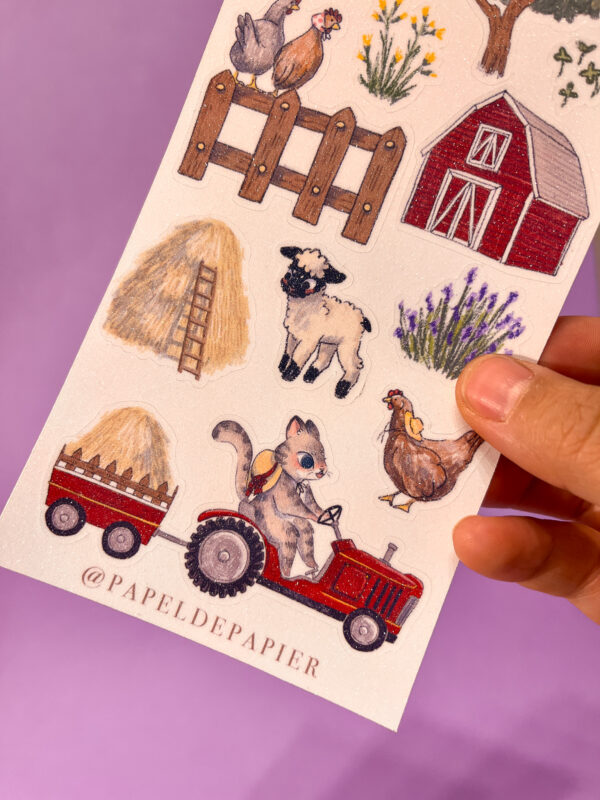 STICKER PEQUEÑO GRANJA