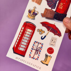 STICKER PEQUEÑO LONDON - Imagen 3