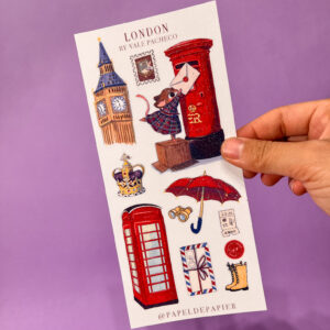 STICKER PEQUEÑO LONDON - Imagen 2