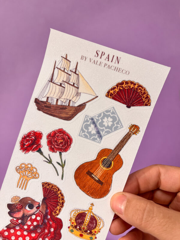 STICKER PEQUEÑO SPAIN