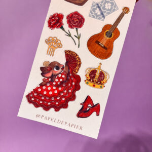 STICKER PEQUEÑO SPAIN - Imagen 2