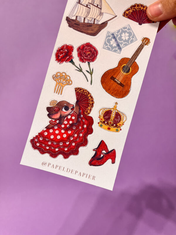 STICKER PEQUEÑO SPAIN