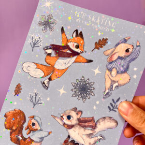 STICKERS ICE SKATING - Imagen 4