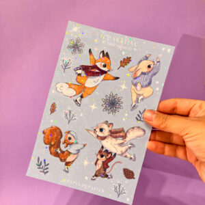 STICKERS ICE SKATING