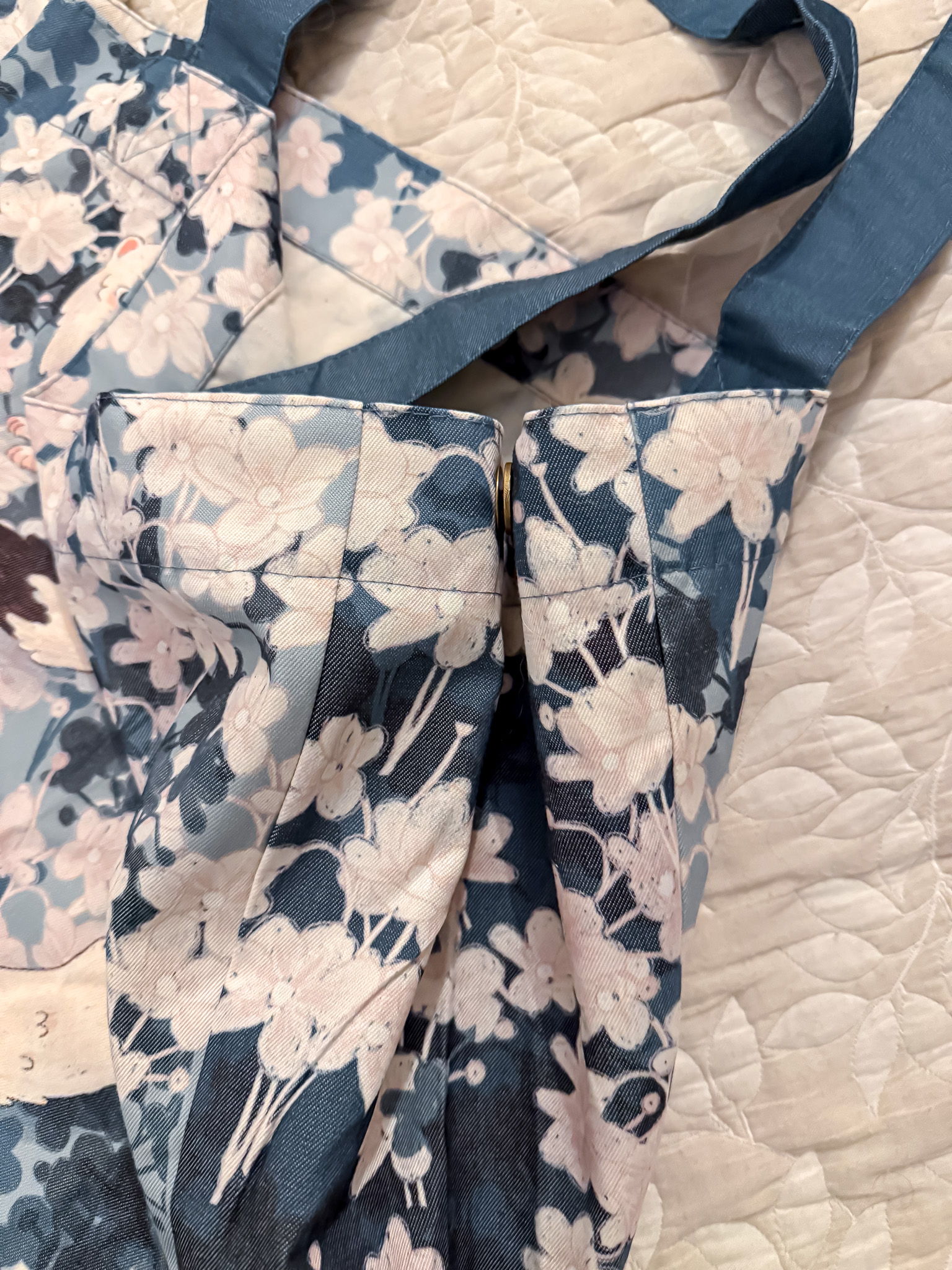 BOLSO TOTE AZUL - Imagen 4