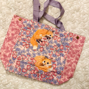 BOLSO TOTE ROSA - Imagen 2