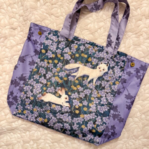 BOLSO TOTE MORADA - Imagen 2