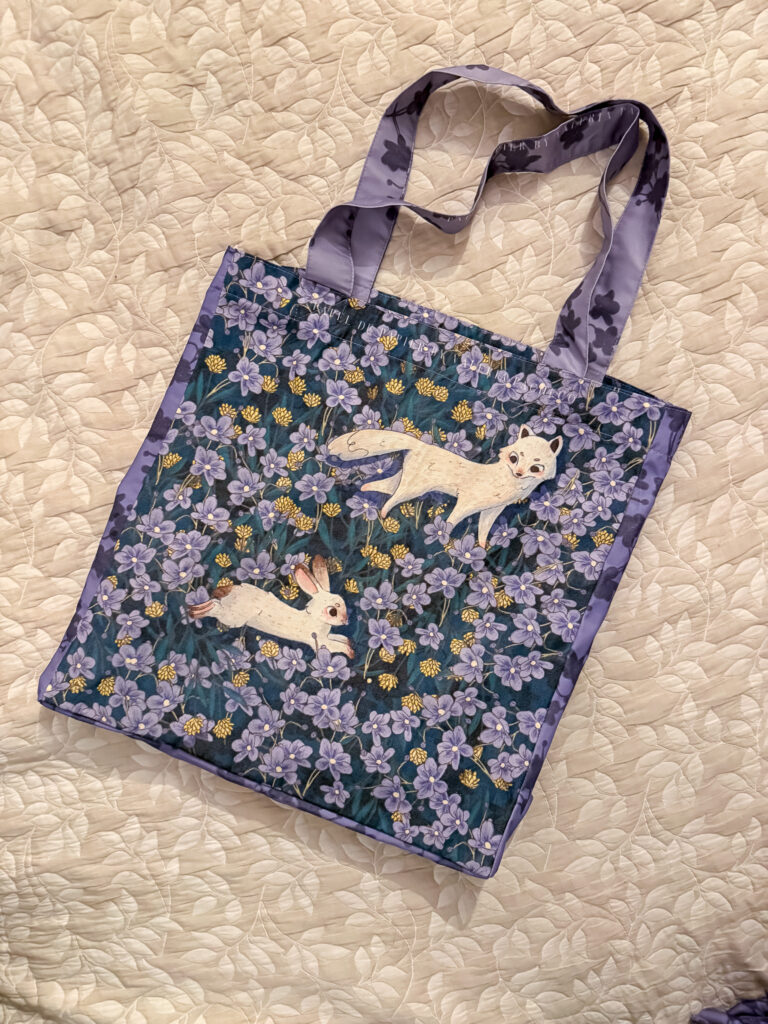 BOLSO TOTE MORADA